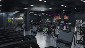 Cardiobereich im EASYFITNESS Soest mit Laufbändern, Crosstrainern und weiteren Ausdauergeräten