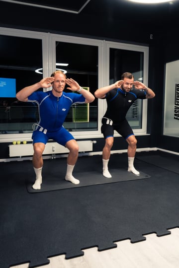 Trainingsfläche für EMS-Training