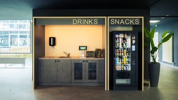 Getränke- und Snackstation im EASYFITNESS Studio